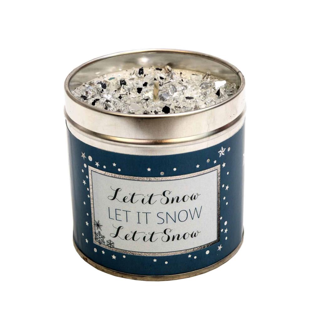 Best Kept Secrets Let It Snow Let It Snow Let It Snow Tin Candle £8.99